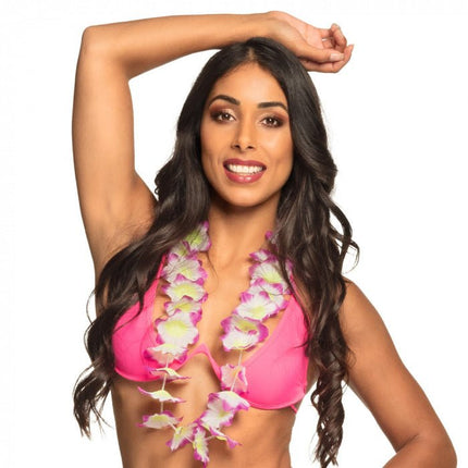 Hawaii Krans Set 4 delig van Boland koop je bij Partywinkel