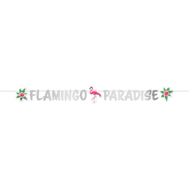 Hawaii Letterslinger Flamingo 1,35m van Riethmueller koop je bij Partywinkel