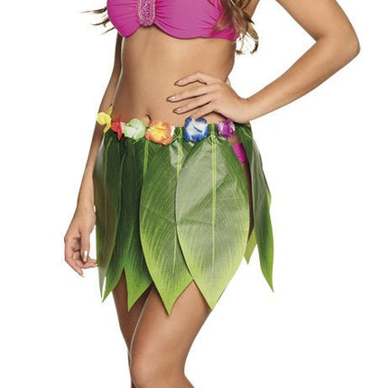 Hawaii Rokje Bananenblad 40cm van Boland koop je bij Partywinkel