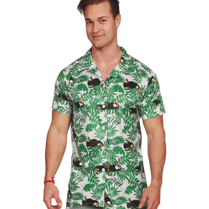 Hawaii Shirt Palmbomen van Fiestas Guirca koop je bij Partywinkel