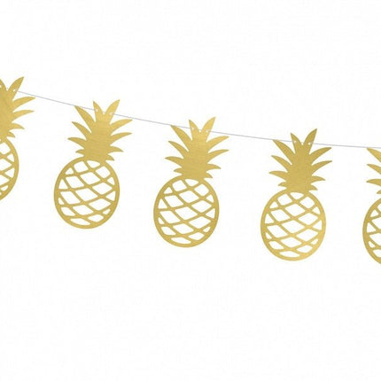 Hawaii Slinger Ananas 2m van Partydeco koop je bij Partywinkel