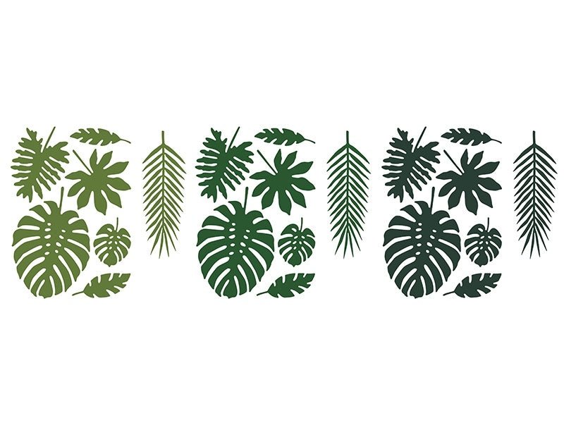 Hawaii Versiering Set Palmblad 21 delig van Partydeco koop je bij Partywinkel