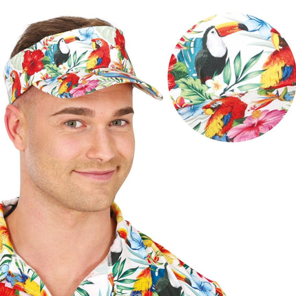 Hawaii Zonneklep van Fiestas Guirca koop je bij Partywinkel