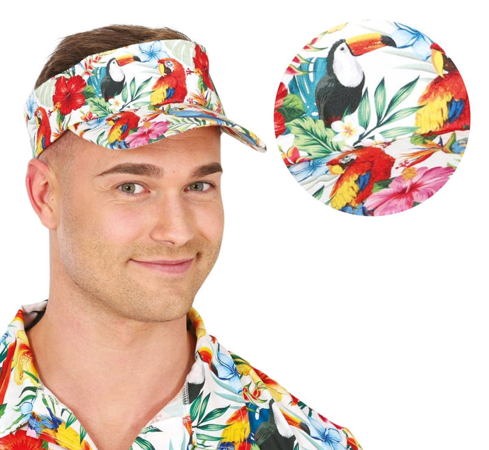 Hawaii Zonneklep van Fiestas Guirca koop je bij Partywinkel
