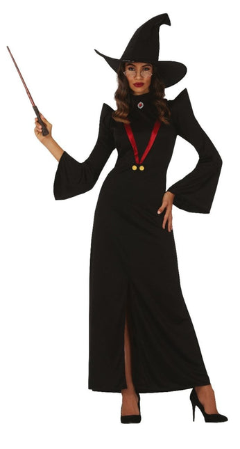 Heks Halloween Kostuum Dames Zwart van Fiestas Guirca koop je bij Partywinkel