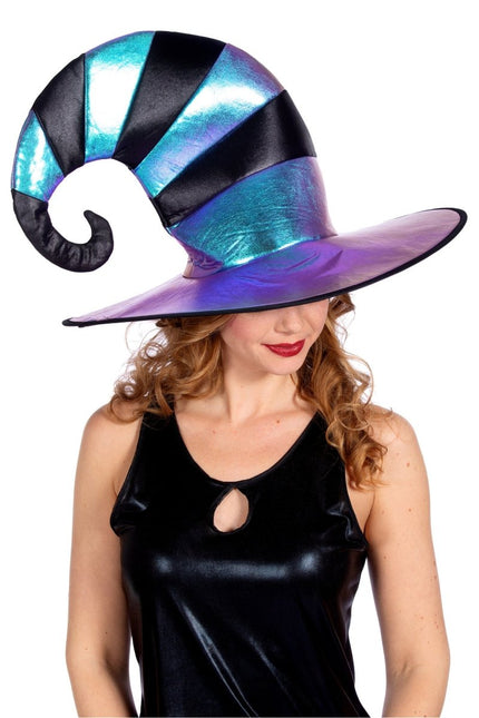 Paars Zwarte Heksenhoed van Wilbers & Wilbers koop je bij Partywinkel