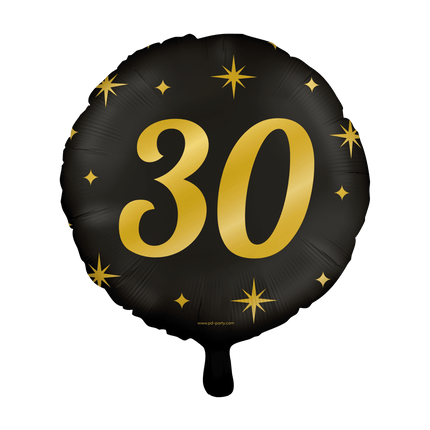 Helium Ballon 30 Jaar Leeg 30cm van Paper Dreams koop je bij Partywinkel