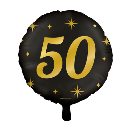 Helium Ballon 50 Jaar Leeg 30cm van Paper Dreams koop je bij Partywinkel