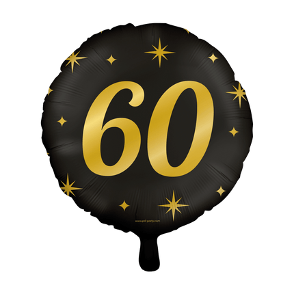 Helium Ballon 60 Jaar Leeg 30cm van Paper Dreams koop je bij Partywinkel
