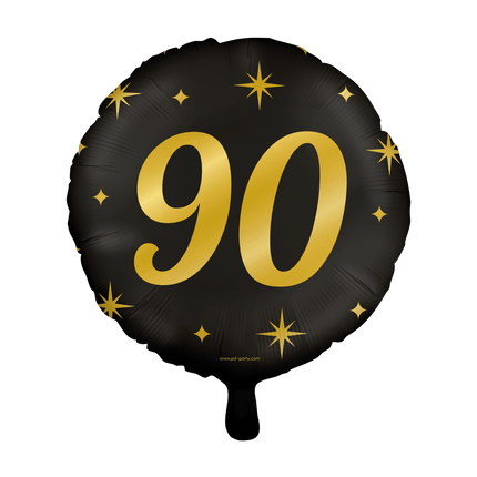 Helium Ballon 90 Jaar Leeg 30cm van Paper Dreams koop je bij Partywinkel