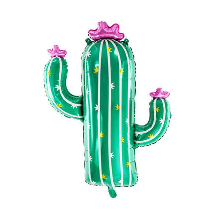 Helium Ballon Cactus Leeg 82cm van Partydeco koop je bij Partywinkel