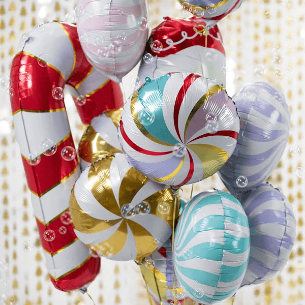 Helium Ballon Candy Gekleurd Leeg 35cm van Partydeco koop je bij Partywinkel