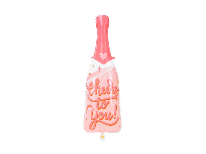 Helium Ballon Cheers To You Leeg 97cm van Partydeco koop je bij Partywinkel