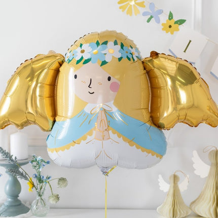 Helium Ballon Engel Leeg 77cm van Partydeco koop je bij Partywinkel