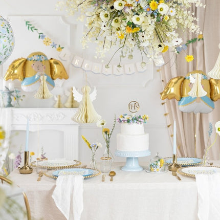 Helium Ballon Engel Leeg 77cm van Partydeco koop je bij Partywinkel