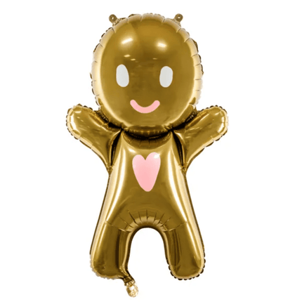 Helium Ballon Gingerbread Leeg 97cm van Partydeco koop je bij Partywinkel
