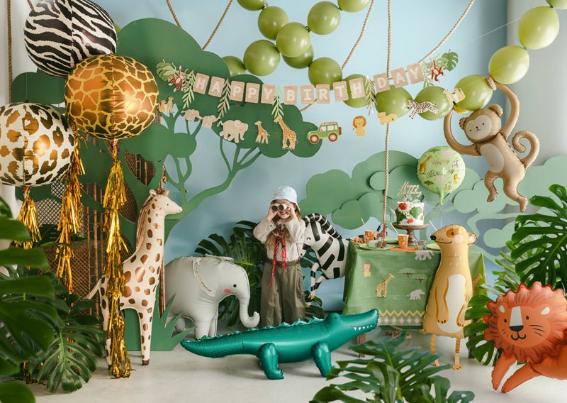 Helium Ballon Giraf Bal 75cm Leeg van Partydeco koop je bij Partywinkel