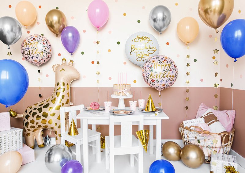 Helium Ballon Giraffe Leeg 1,2m van Partydeco koop je bij Partywinkel