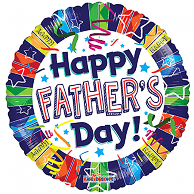 Helium Ballon Happy Father's Day 45cm leeg van WeFiesta koop je bij Partywinkel