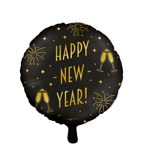 Helium Ballon Happy New Year Leeg 30cm van Paper Dreams koop je bij Partywinkel