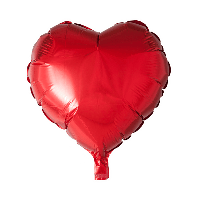 Helium Ballon Hart 45cm leeg van WeFiesta koop je bij Partywinkel