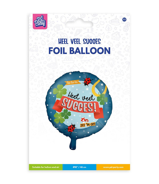 Helium Ballon Heel veel succes 46cm van Paper Dreams koop je bij Partywinkel
