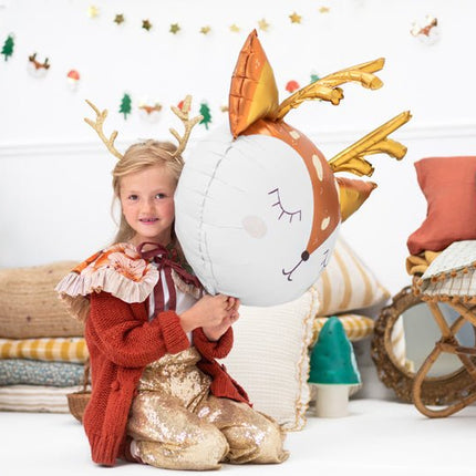 Helium Ballon Hert Leeg 73cm van Partydeco koop je bij Partywinkel