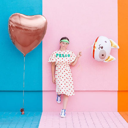 Helium Ballon Hond Leeg 65cm van Partydeco koop je bij Partywinkel