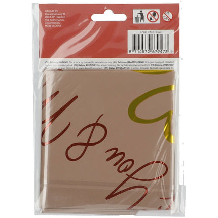 Helium Ballon Infinity Love Leeg 45cm van Folat koop je bij Partywinkel
