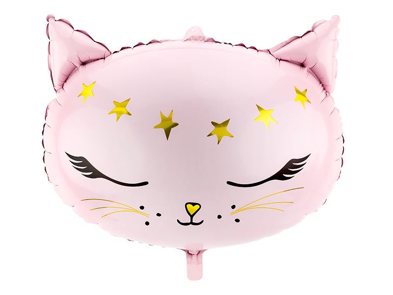 Helium Ballon Kat Leeg 48cm van Partydeco koop je bij Partywinkel