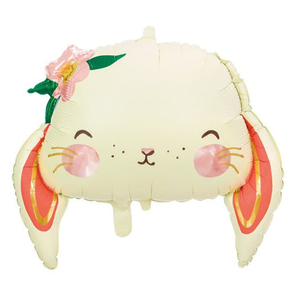 Helium Ballon Konijn Leeg 65cm van Partydeco koop je bij Partywinkel