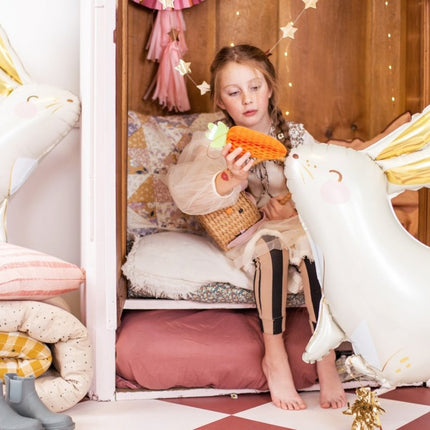 Helium Ballon Konijn Leeg 70cm van Partydeco koop je bij Partywinkel