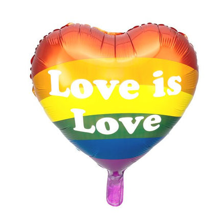 Helium Ballon Love Is Love Leeg 35cm van Partydeco koop je bij Partywinkel