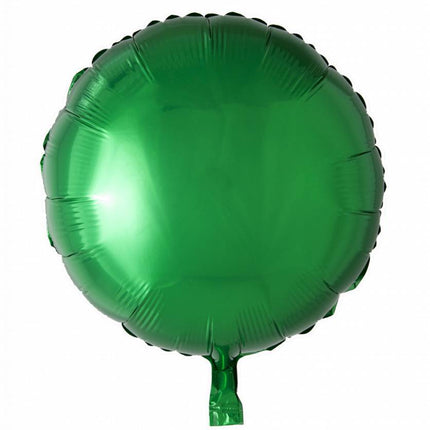 Helium Ballon Rond Groen 46cm leeg van WeFiesta koop je bij Partywinkel