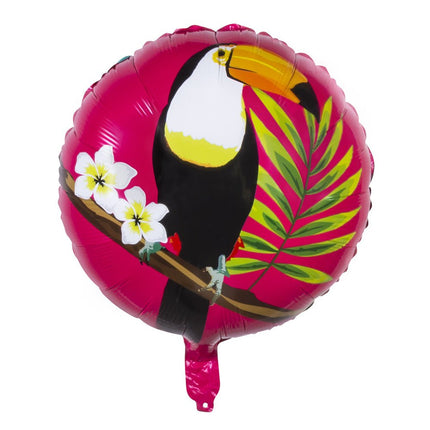 Helium Ballon Toekan Dubbelzijdig Leeg 45cm van Boland koop je bij Partywinkel