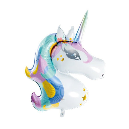 Helium Ballon Unicorn Leeg 90cm van Partydeco koop je bij Partywinkel