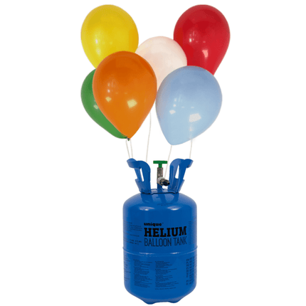 Helium Tank met 30 Ballonnen en Lint van Partywinkel koop je bij Partywinkel