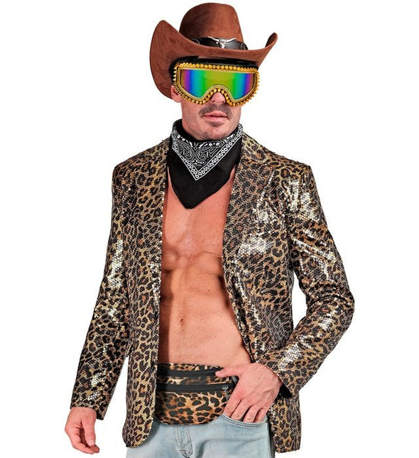 Heuptas Luipaard Bruin Zwart van Widmann koop je bij Partywinkel