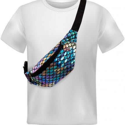 Heuptasje Schubben Metallic van PartyXplosion koop je bij Partywinkel