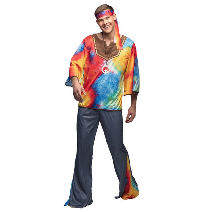 Hippie 60S Kostuum Heren 4 delig van Boland koop je bij Partywinkel