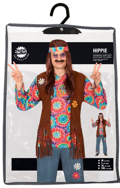 Hippie 60S Kostuum Heren van Fiestas Guirca koop je bij Partywinkel
