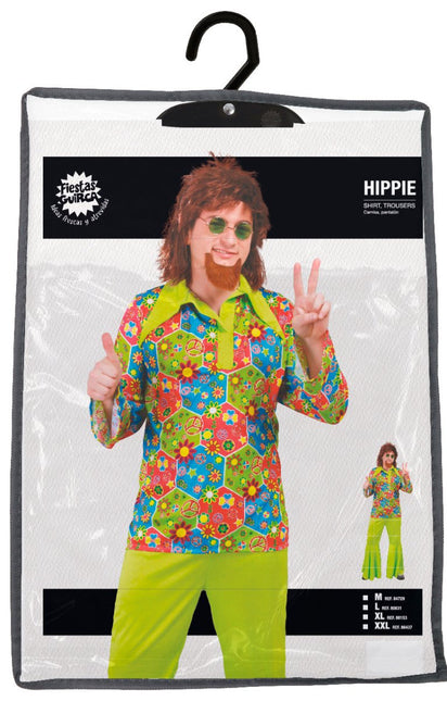 Hippie Kostuum Groen van Fiestas Guirca koop je bij Partywinkel