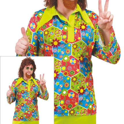 Hippie Kostuum Groen van Fiestas Guirca koop je bij Partywinkel