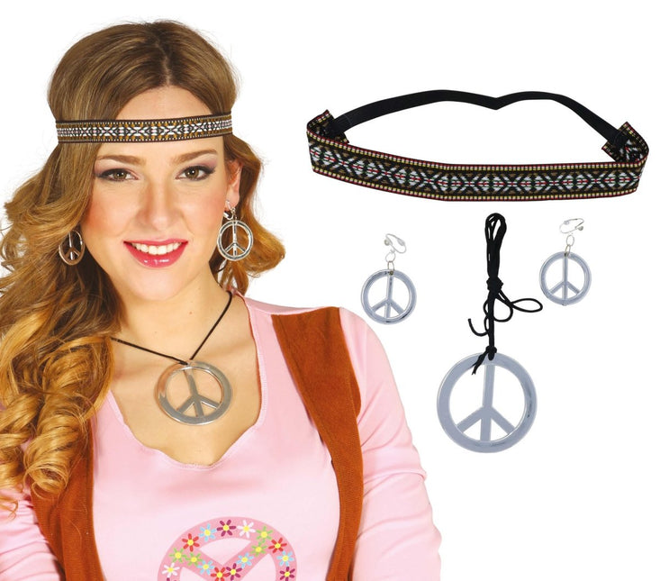 Hippie Set Peace 3 delig van Fiestas Guirca koop je bij Partywinkel