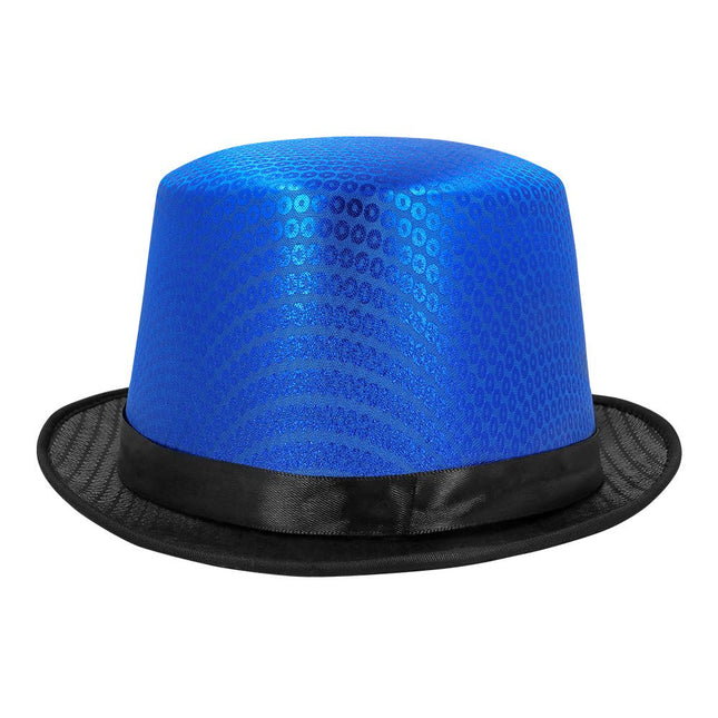 Hoed Caprice blauw van Boland koop je bij Partywinkel