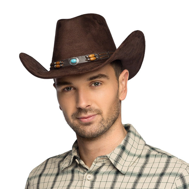 Hoed cowboy Brody van Boland koop je bij Partywinkel