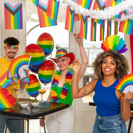 Hoed Regenboog Cowboy van Boland koop je bij Partywinkel