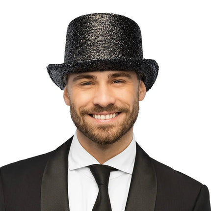 Hoed Showtime zwart van Boland koop je bij Partywinkel
