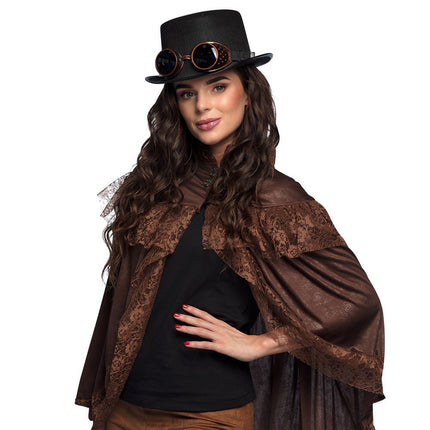 Hoed Steamgoggles Bril van Boland koop je bij Partywinkel