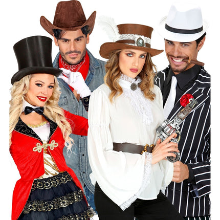 Hoed Verkleiner Grijs Foam van Widmann koop je bij Partywinkel